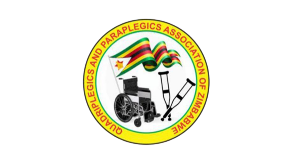 Quadriplegics and Paraplegics Association Zimbabwe logo.