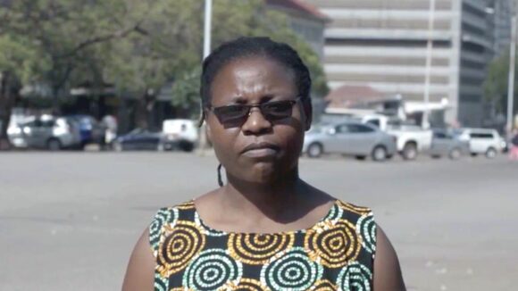A photo of Agness, a member of the Equal Zimbabwe steering committee.